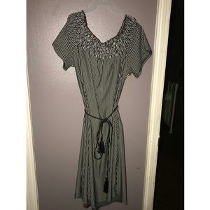 Off shoulder Rope Dress